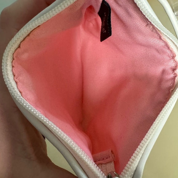 Coach White Patent Butterfly and Floral Wristlet - Picture 4 of 8